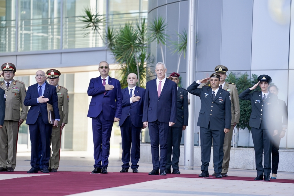 Defence Minister’s meeting with his Israeli counterpart, at Tel Aviv