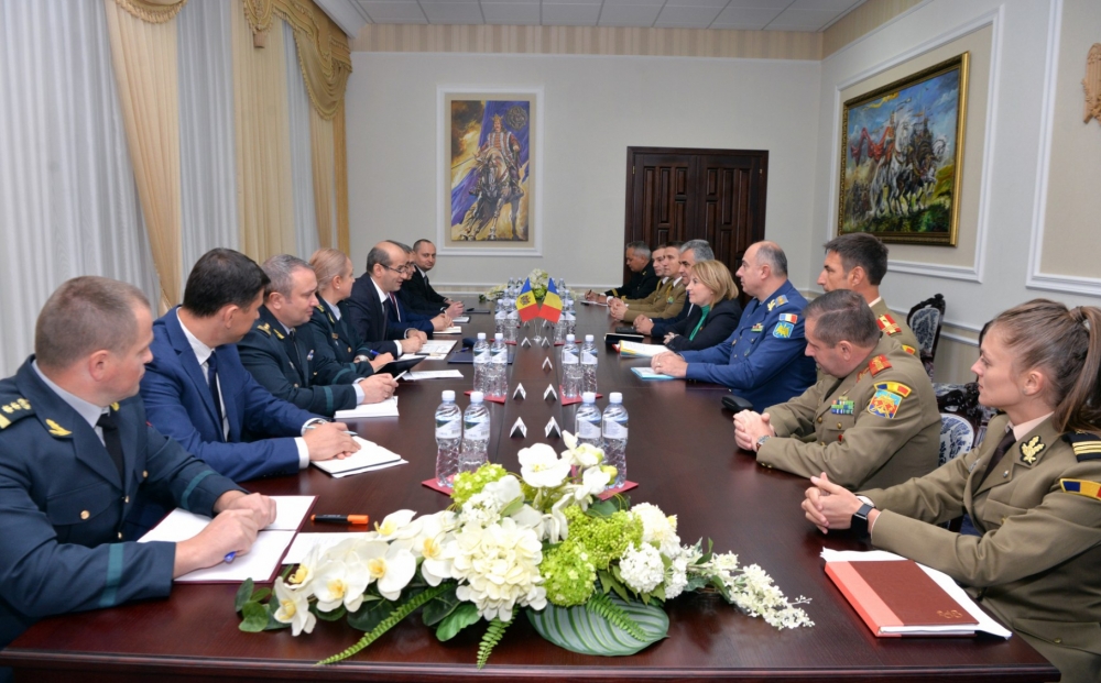 Joint Romanian-Moldovan Military Committee Reunion, at Chișinău
