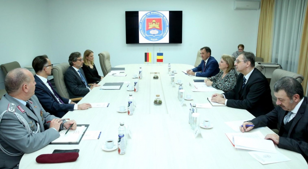 The visit to Bucharest of the Advisor to the German Chancellor on Security and International Relations