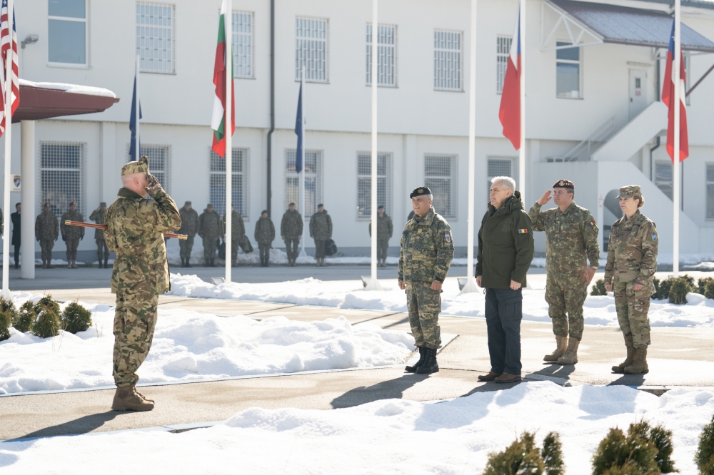 MoND Leadership paid an official visit to EUFOR ALTHEA Base from Bosnia and Herzegovina
