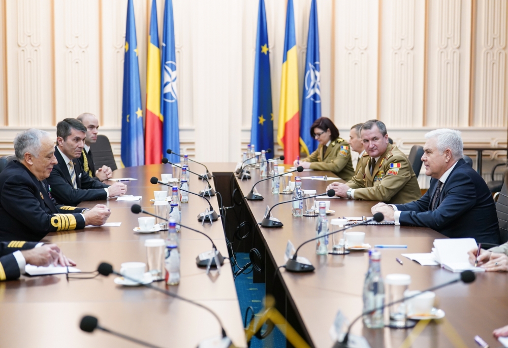 The Chief of Defence Staff from Portugal pays a visit to Romania