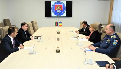 State Secretary Simona Cojocaru’s meeting with Vugar Mustafayev, Deputy Minister of Defence Industry from Azerbaijan