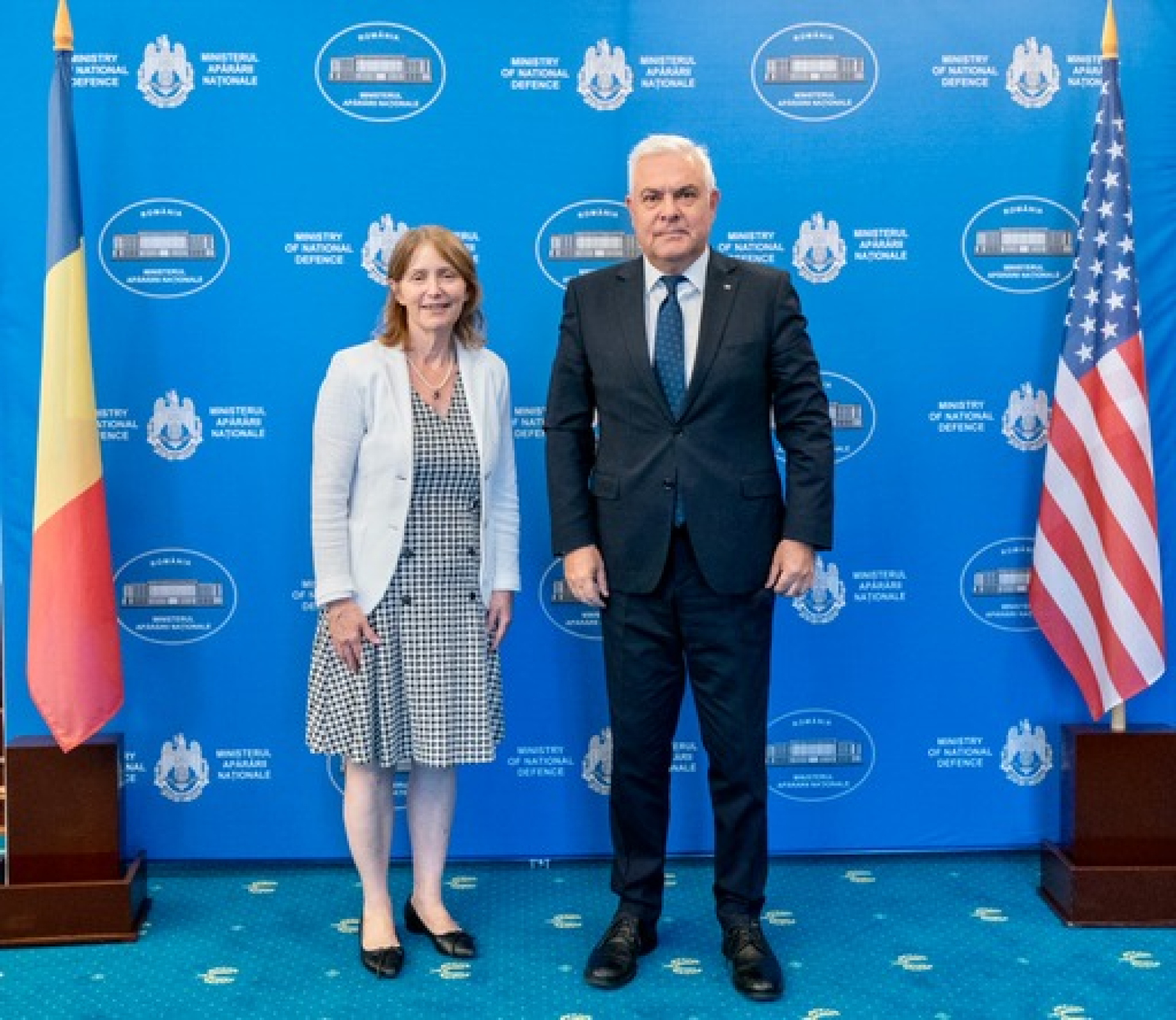 Defence Minister’s meeting with the US Ambassador to Bucharest