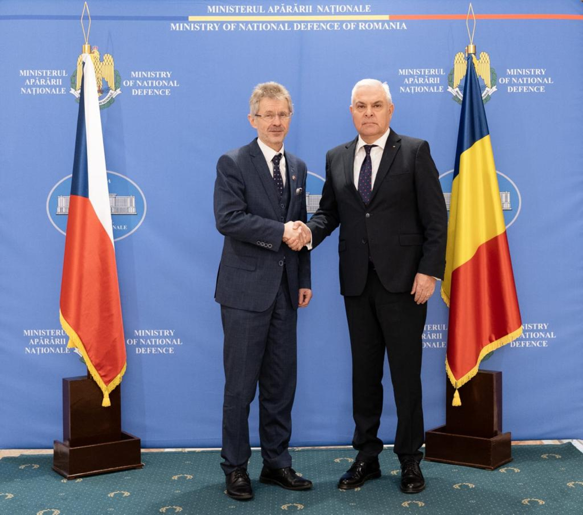 Defence Minister’s meeting with the Chairman of the Senate of the Czech Republic