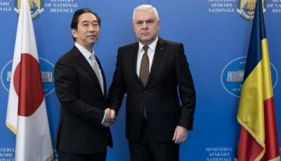 Defence Minister’s meeting with the Ambassador of Japan to Bucharest