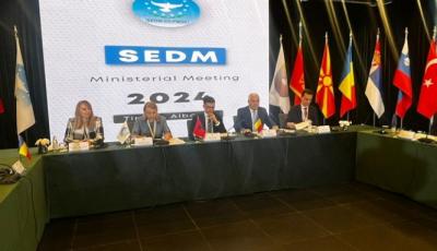 Minister of National Defence, at the SEDM Ministerial in Tirana