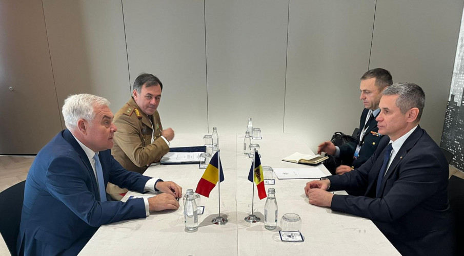 Bilateral meeting between the Minister of National Defence and his counterpart from the Republic of Moldova