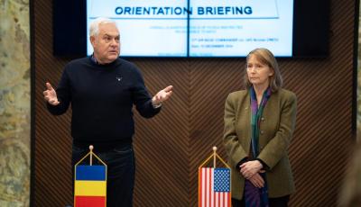 Defence Minister’s visit to 57th Mihail Kogălniceanu Airbase