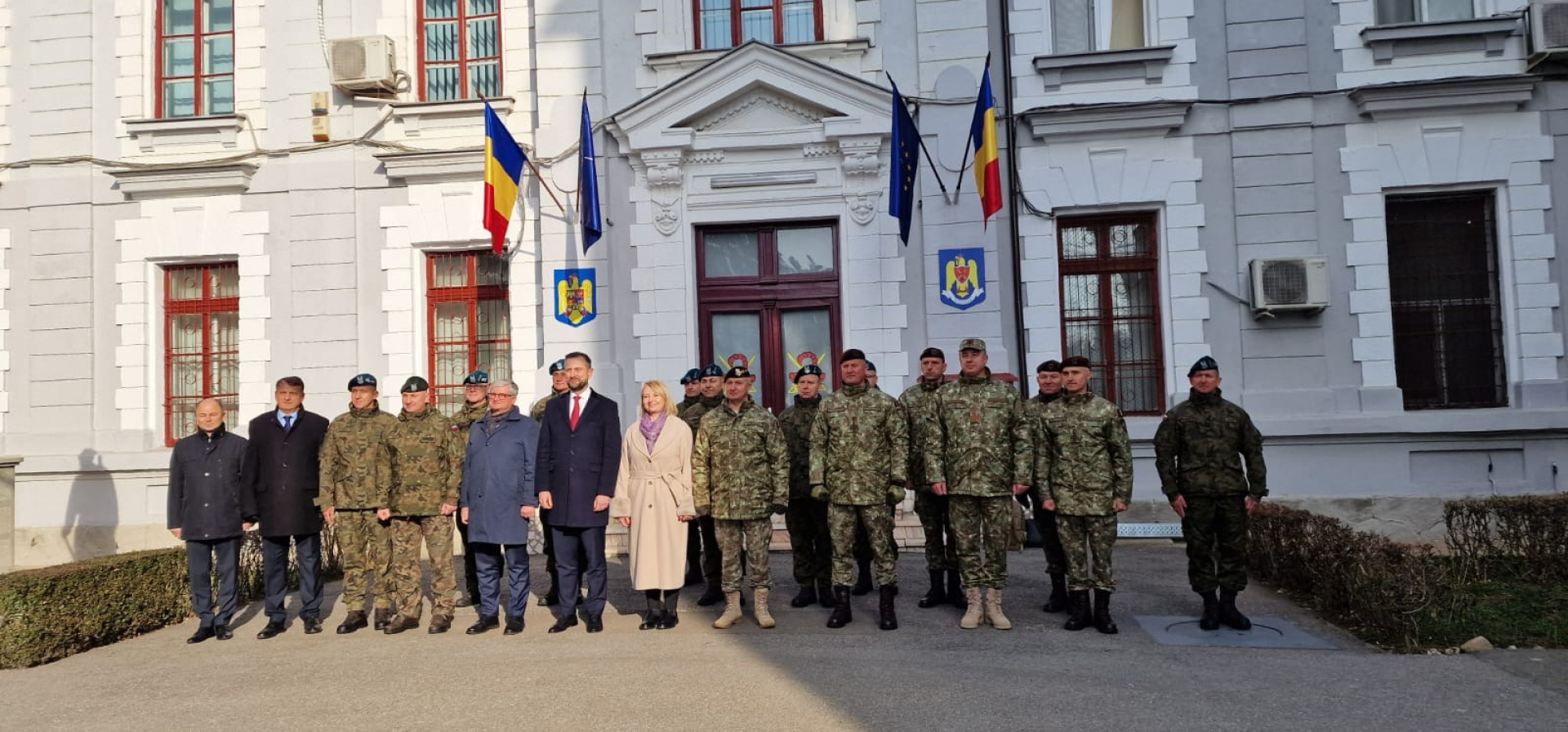 Poland remains a major troop contributor to the HQ Multinational Brigade South-East in Craiova