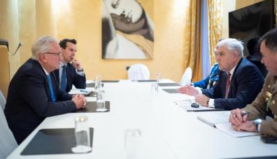 Defence Minister’s meeting with representatives of the German Company Rheinmetall AG