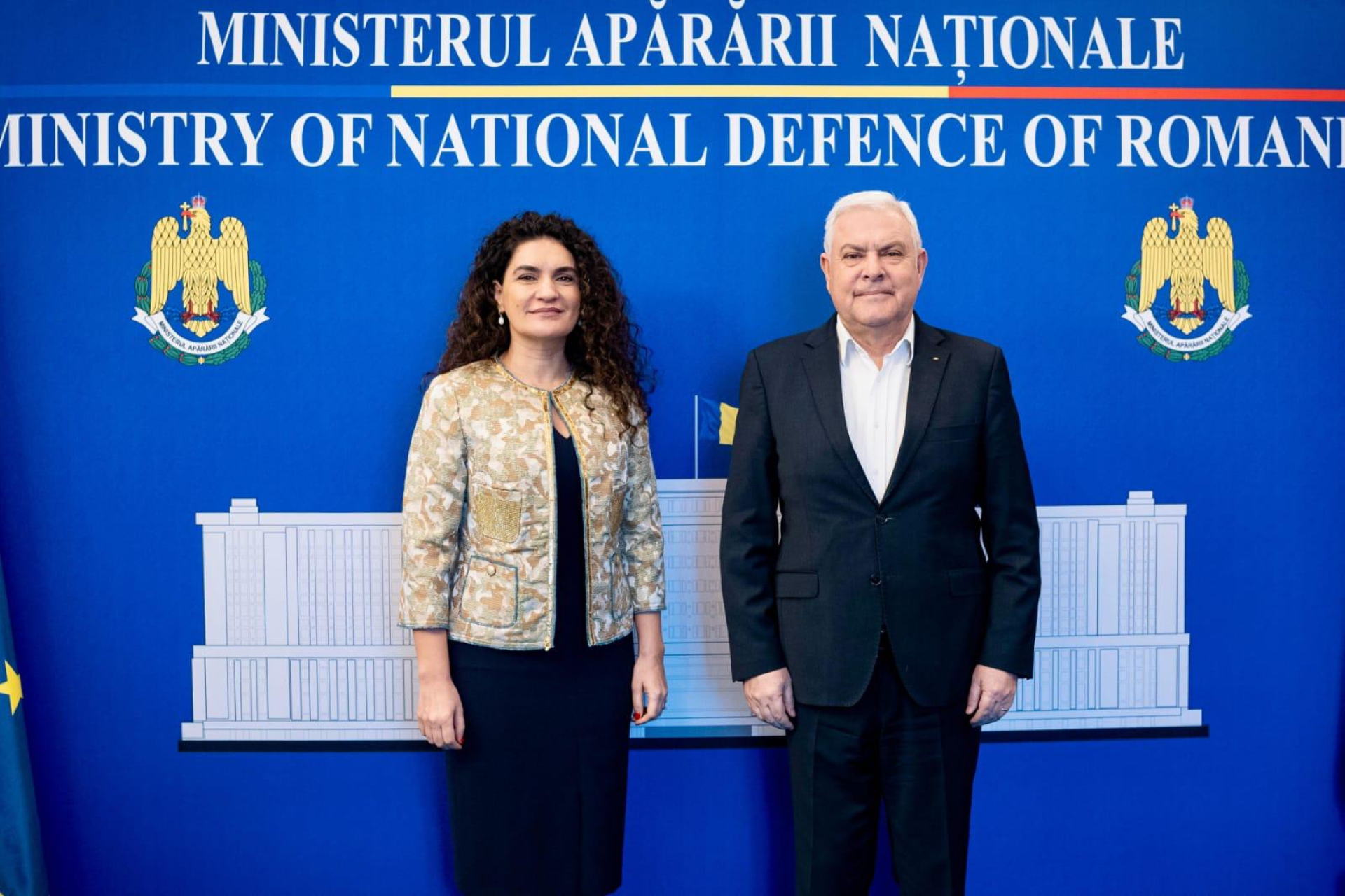 Defence Minister’s meeting with the Head of the European Commission Representation in Romania