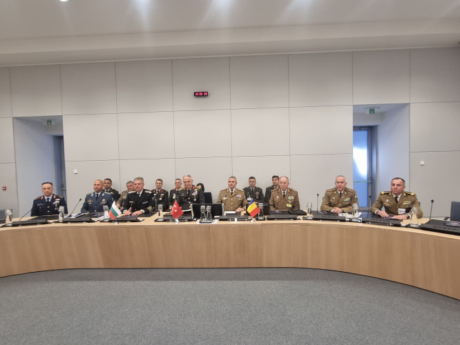 General Gheorghiță Vlad, at the NATO and the UE Military Committee Meetings, in the Chiefs of Defence format