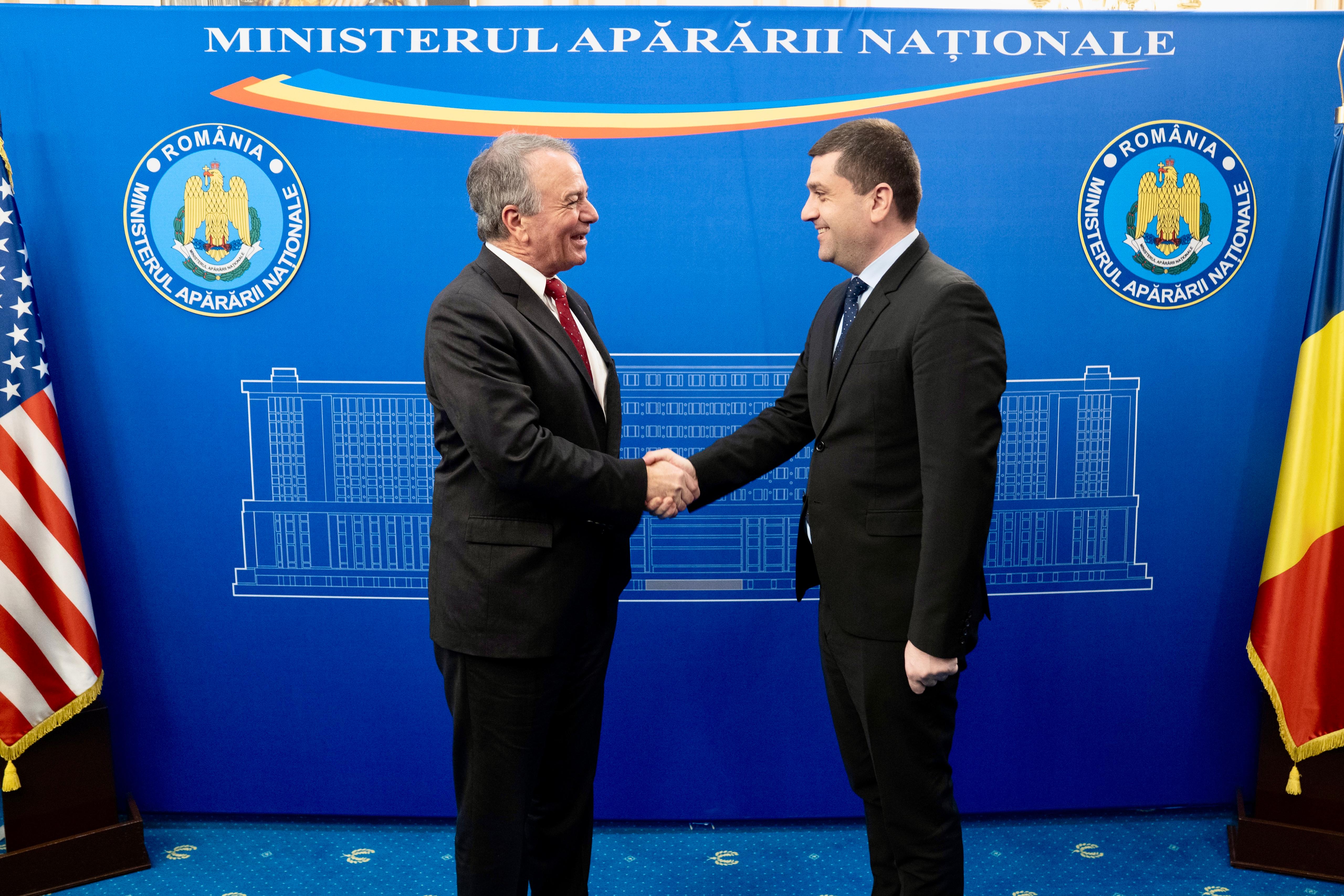 Defence Minister’s meeting with the new Ambassador of the United States of America to Romania