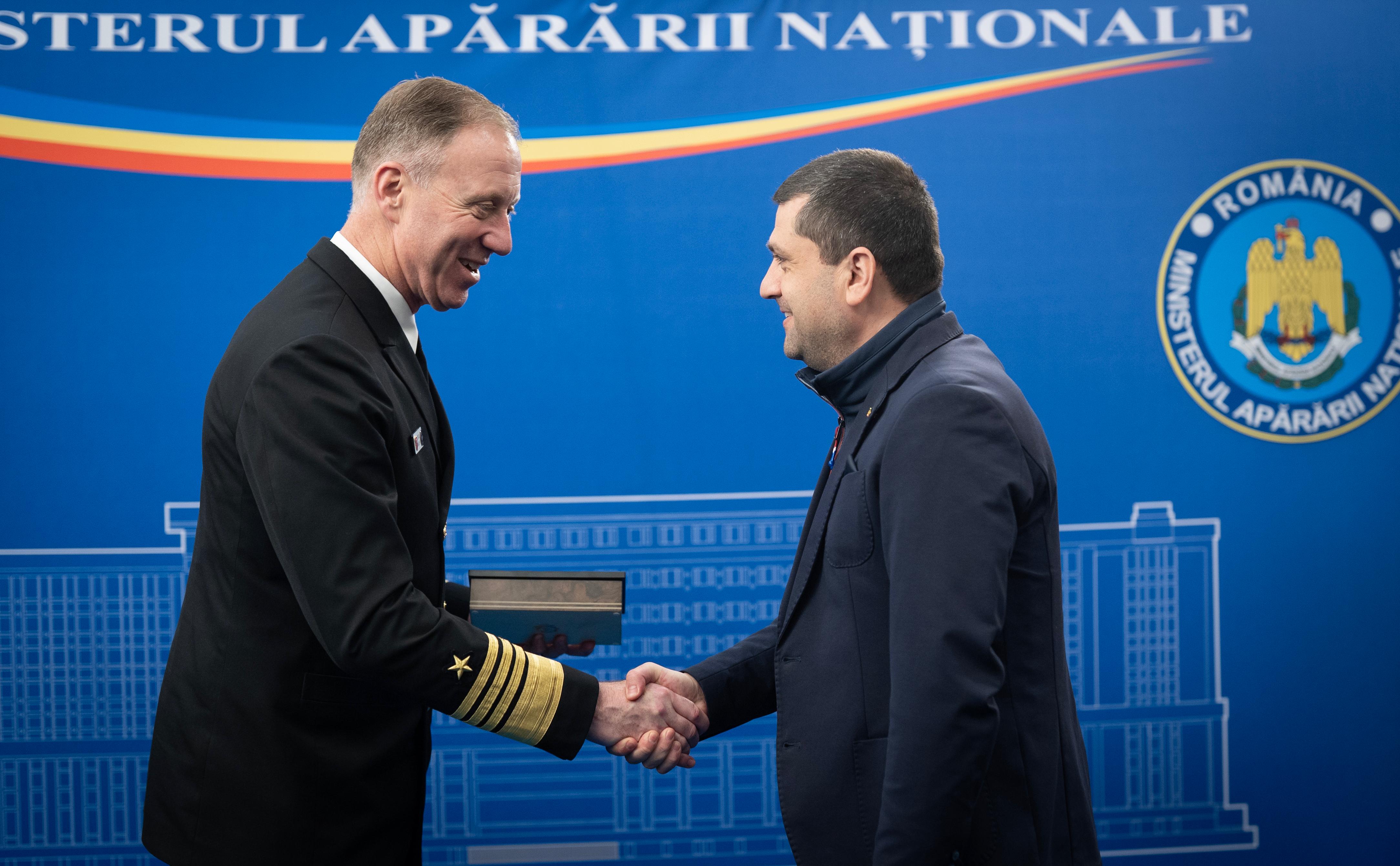 JFC Naples Commander, at the MoND Headquarters