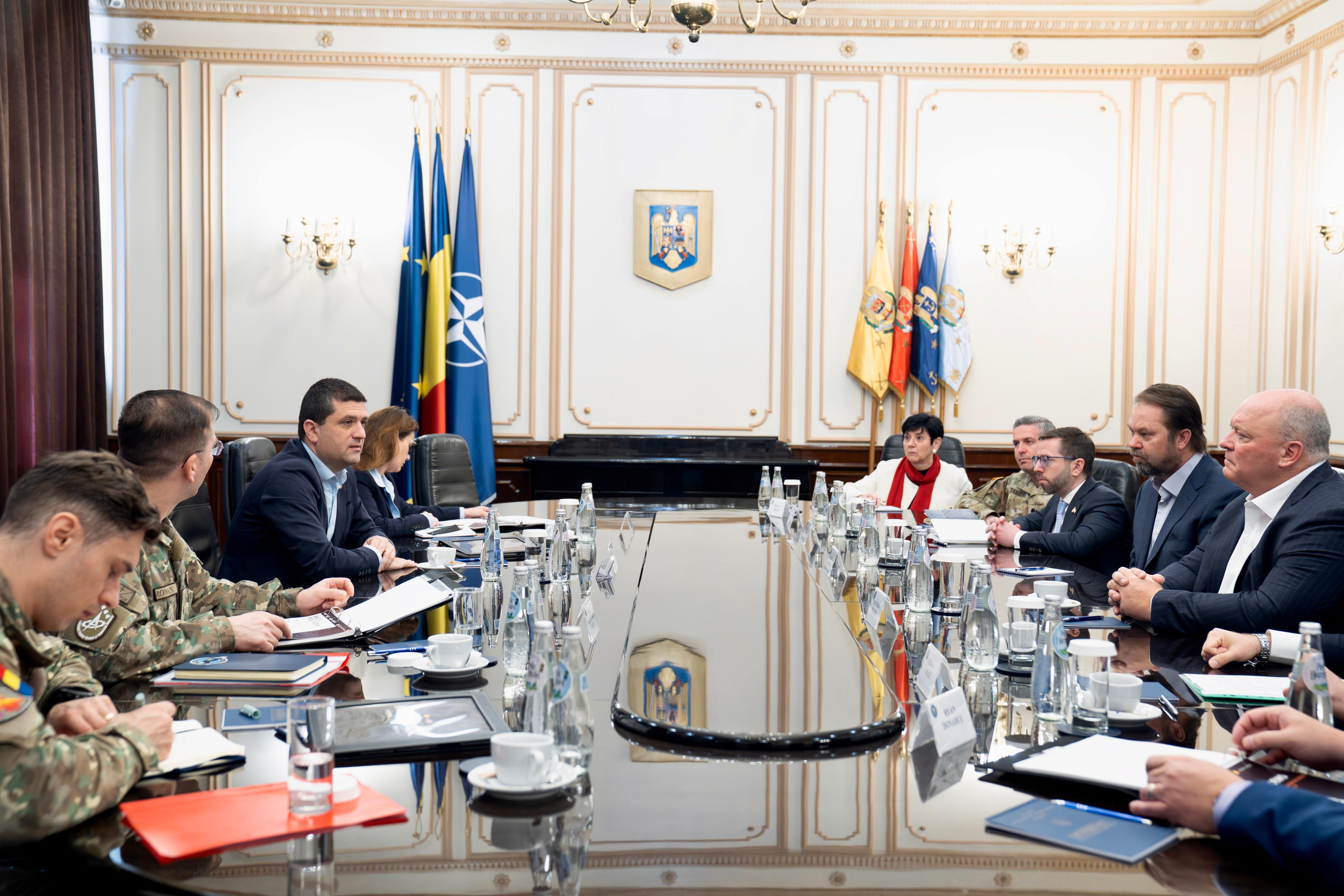 Defence Minister’s meeting with the American delegation of Aero Precision Association