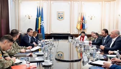 Defence Minister’s meeting with the American delegation of Aero Precision Association