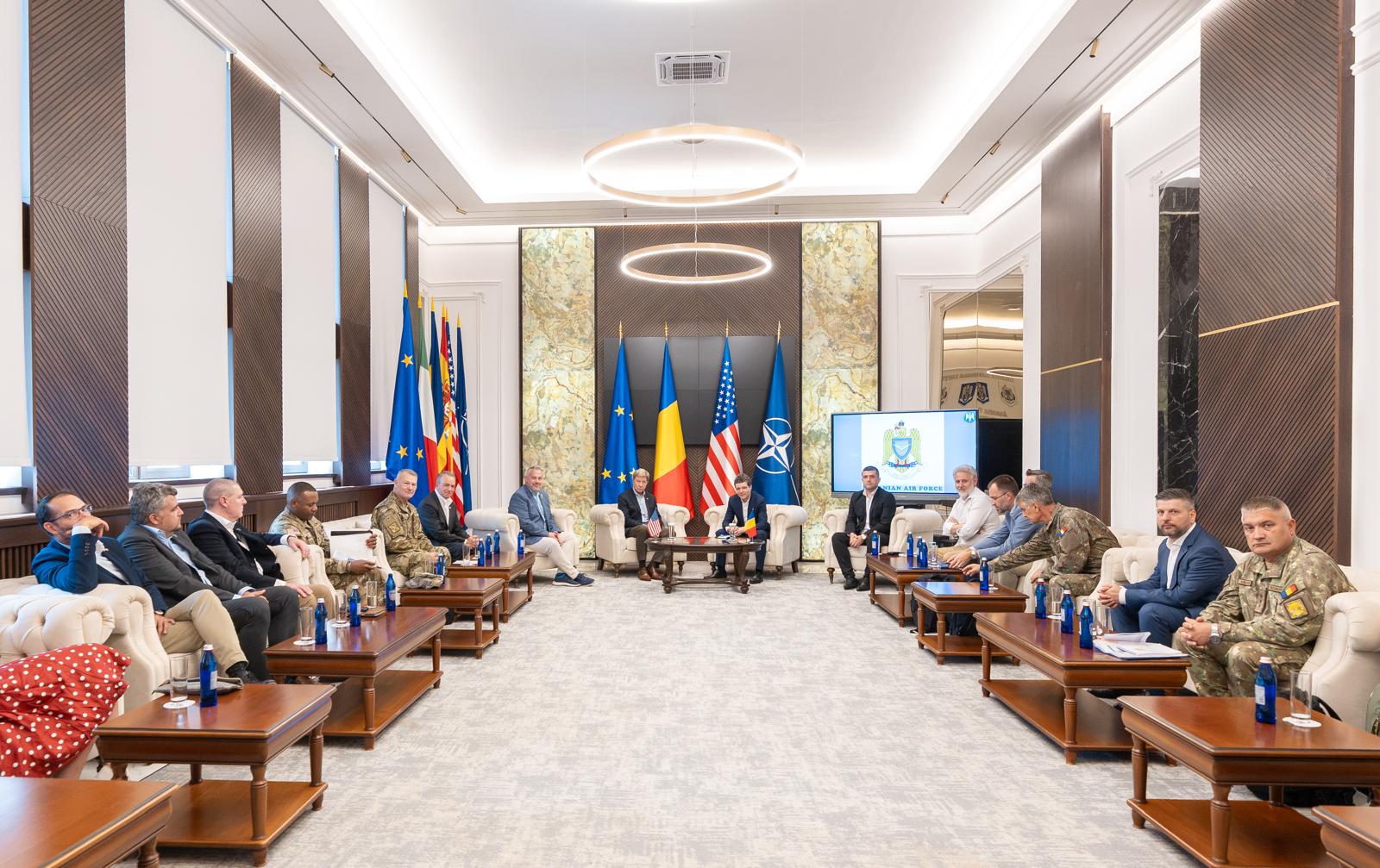 High-level Romanian-American dialogue at 57th Mihail Kogălniceanu Air Base