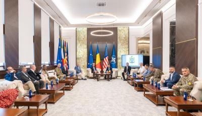High-level Romanian-American dialogue at 57th Mihail Kogălniceanu Air Base