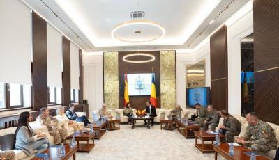 The Romanian and Spanish Defence Ministers visited Mihail Kogălniceanu Air Base